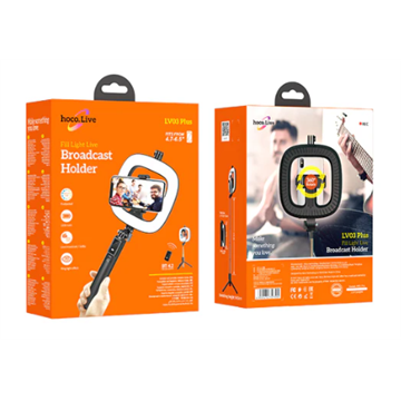 Hoco LED Ring Light w/ Tripod, Remote, LV03