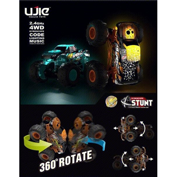    1:12 RC Monster LED Buggy