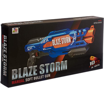   Blaze Storm Manual Soft Ball Gun