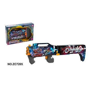   Foldable Printed Gun with 20 Nerf Bullet