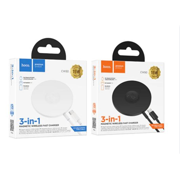 Hoco 15W 3 in 1 Wireless Charger (CW50)
