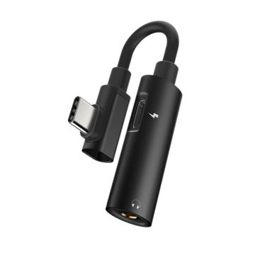 Hoco Type C 3.5 mm Audio + Charge Adapter