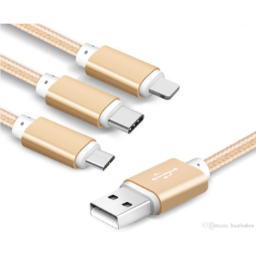    VIPFAN 3- In -1 Universal Charging Cable