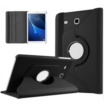    Black Samsung Tablet Flip Rotating Cover