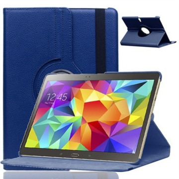    Navy Samsung Tablet Flip Rotating Cover