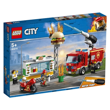 LEGO  City Burger Bar Fire Rescue (60214)